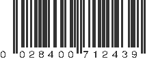 UPC 028400712439