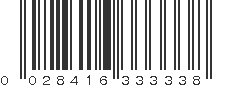 UPC 028416333338