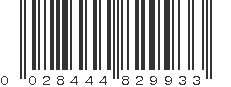 UPC 028444829933