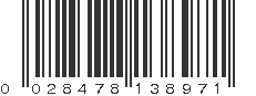 UPC 028478138971