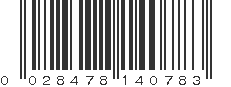 UPC 028478140783