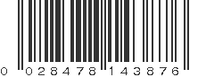 UPC 028478143876