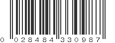 UPC 028484330987