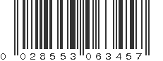 UPC 028553063457