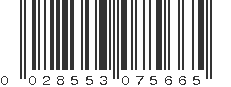 UPC 028553075665