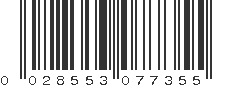 UPC 028553077355