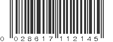 UPC 028617112145