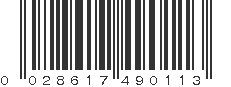 UPC 028617490113