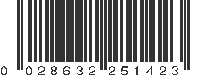 UPC 028632251423