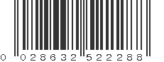 UPC 028632522288