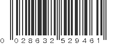 UPC 028632529461