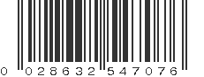 UPC 028632547076