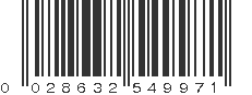 UPC 028632549971