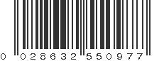 UPC 028632550977