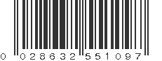 UPC 028632551097