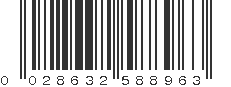 UPC 028632588963