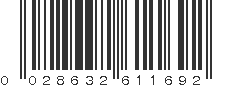 UPC 028632611692