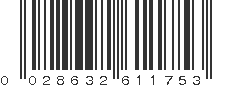 UPC 028632611753