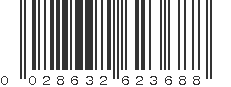 UPC 028632623688