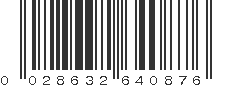 UPC 028632640876