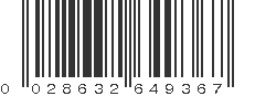 UPC 028632649367