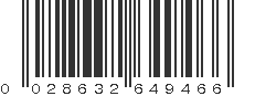 UPC 028632649466