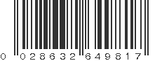 UPC 028632649817