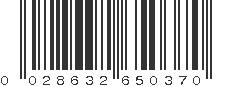 UPC 028632650370