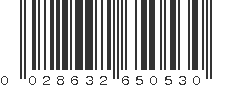 UPC 028632650530