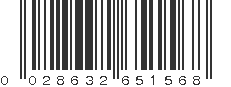 UPC 028632651568