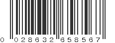 UPC 028632658567