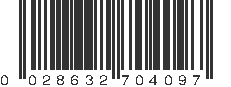 UPC 028632704097