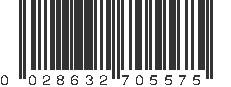 UPC 028632705575