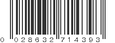 UPC 028632714393