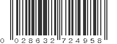 UPC 028632724958