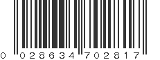 UPC 028634702817