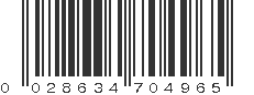 UPC 028634704965