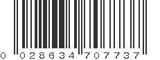 UPC 028634707737