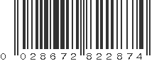 UPC 028672822874