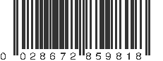 UPC 028672859818