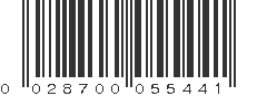 UPC 028700055441