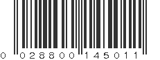 UPC 028800145011