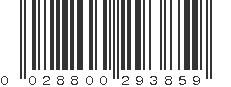 UPC 028800293859