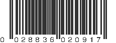 UPC 028836020917