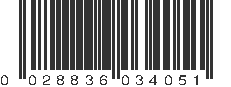 UPC 028836034051