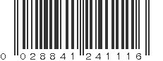 UPC 028841241116