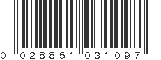 UPC 028851031097