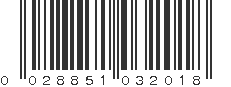 UPC 028851032018