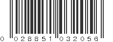 UPC 028851032056