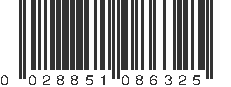 UPC 028851086325